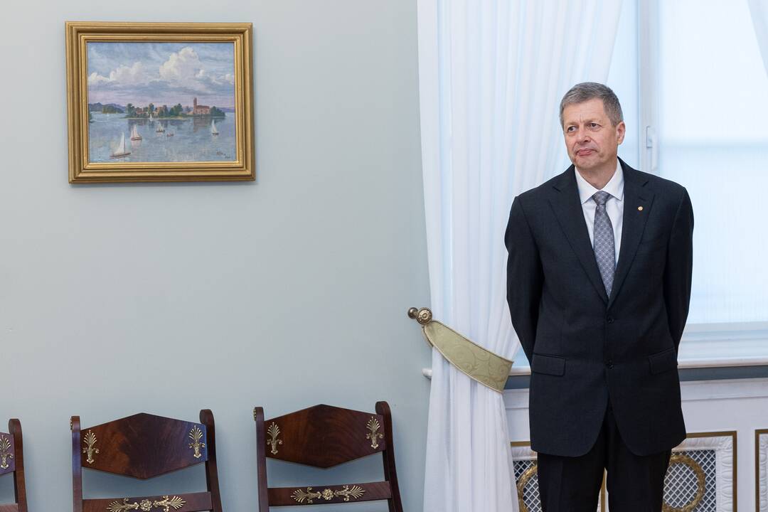 Prezidentas susitiko su kandidatu į aplinkos ministrus S. Podėnu