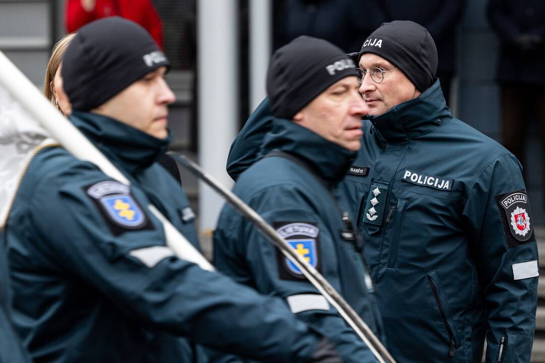 Vilniaus apskr. VPK vadų pasikeitimo ceremonija