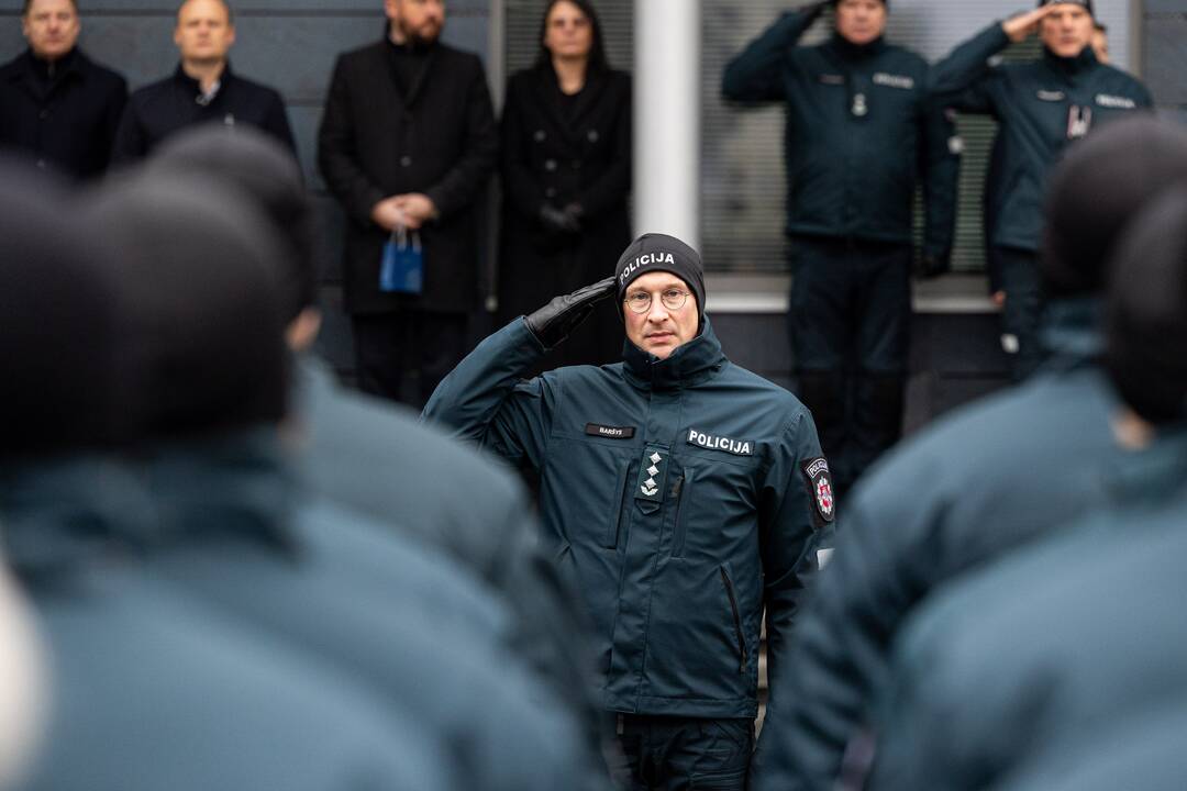 Vilniaus apskr. VPK vadų pasikeitimo ceremonija