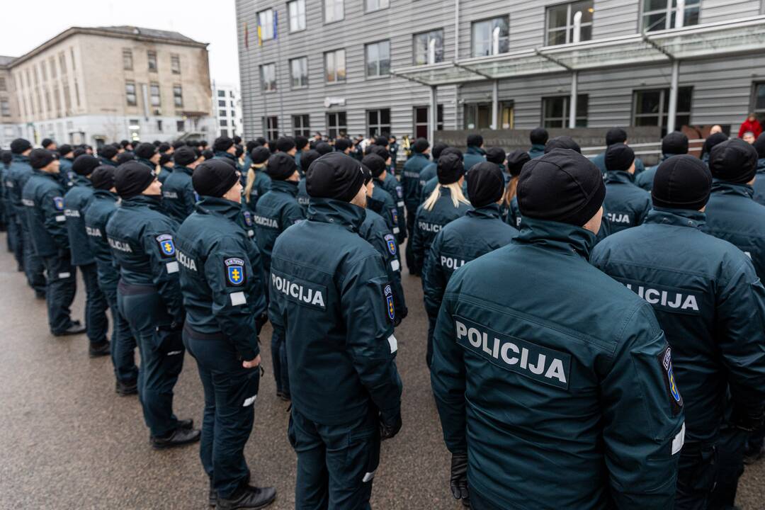 Vilniaus apskr. VPK vadų pasikeitimo ceremonija