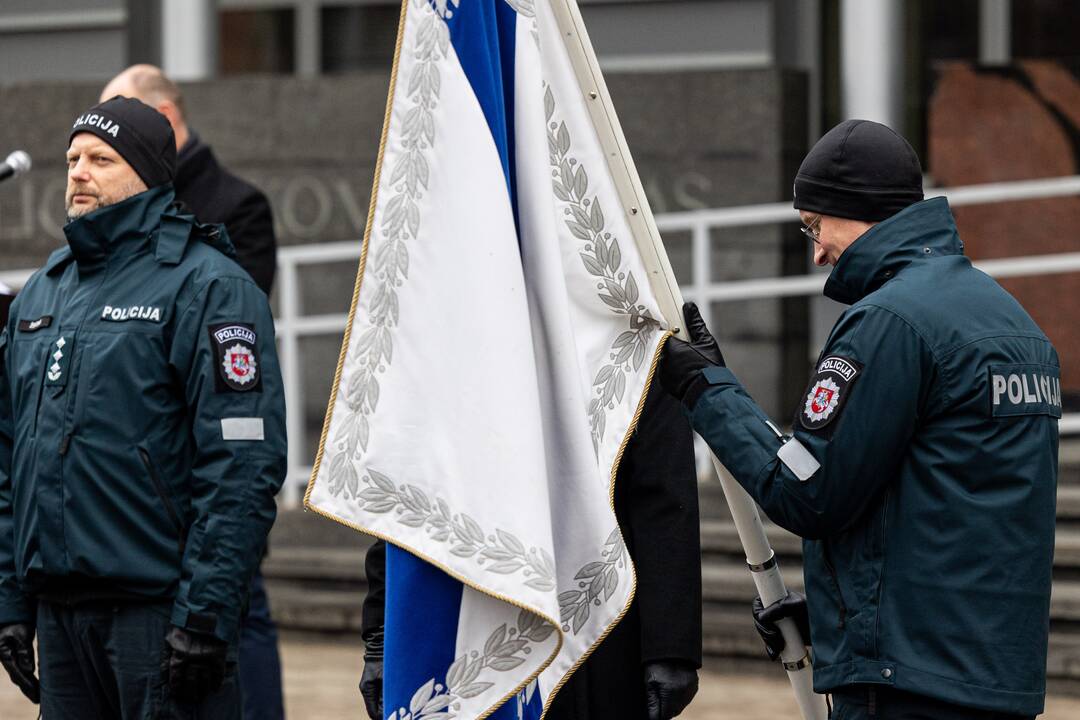 Vilniaus apskr. VPK vadų pasikeitimo ceremonija