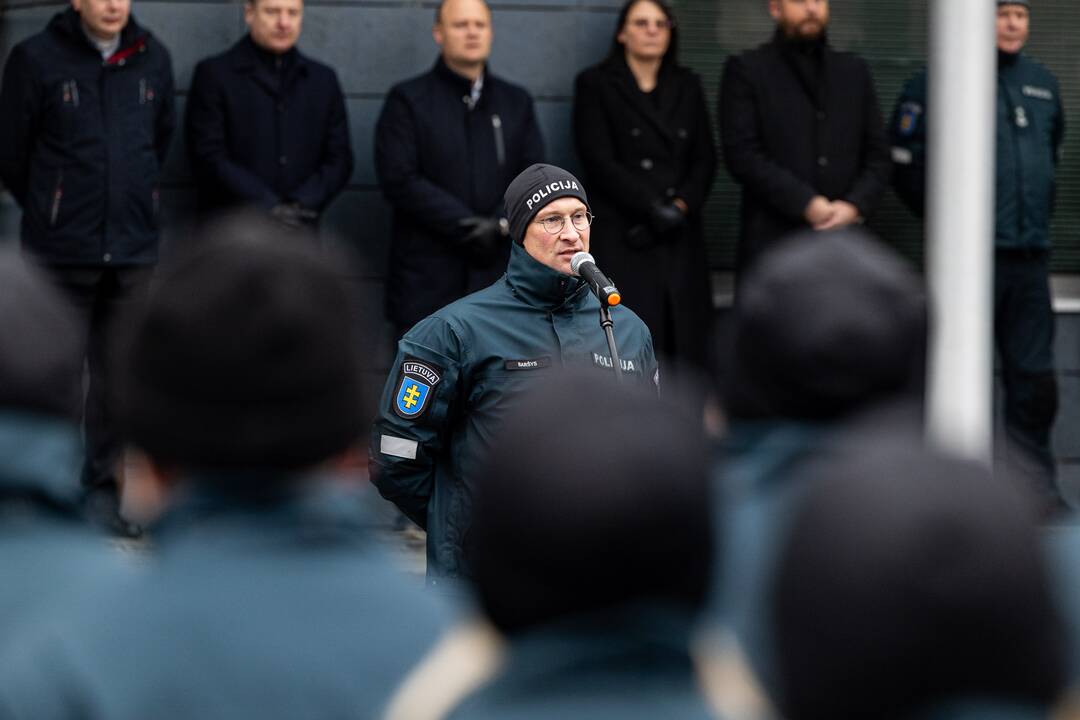 Vilniaus apskr. VPK vadų pasikeitimo ceremonija