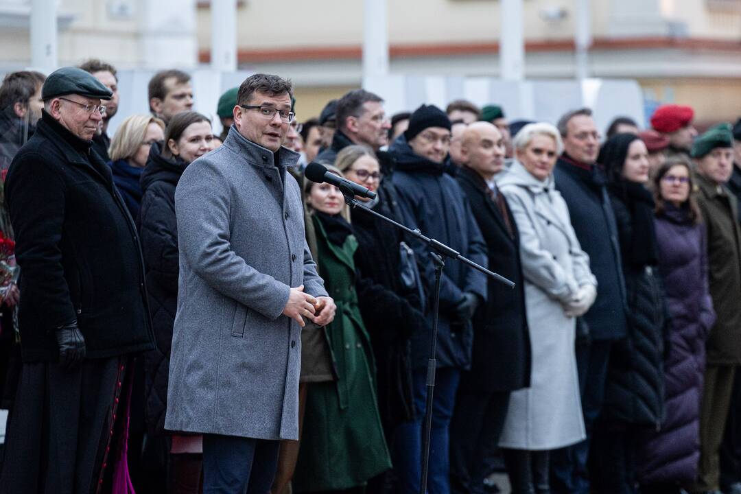 Iškilminga ministrų pasikeitimo ceremonija prie KAM