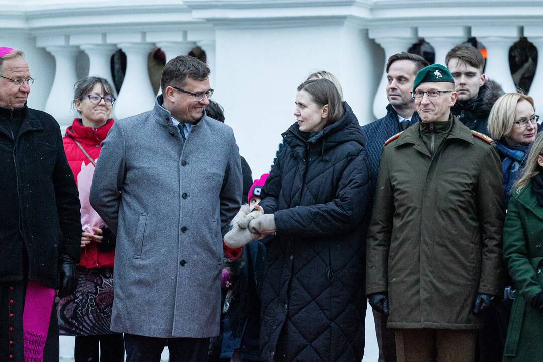 Iškilminga ministrų pasikeitimo ceremonija prie KAM