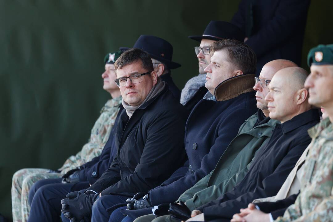Divizijos atkūrimo ceremonija