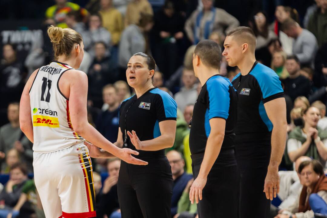 Europos moterų krepšinio čempionato atrankos rungtynės: Lietuva – Belgija