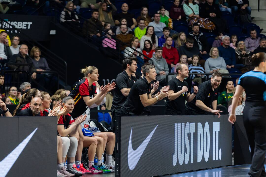 Europos moterų krepšinio čempionato atrankos rungtynės: Lietuva – Belgija