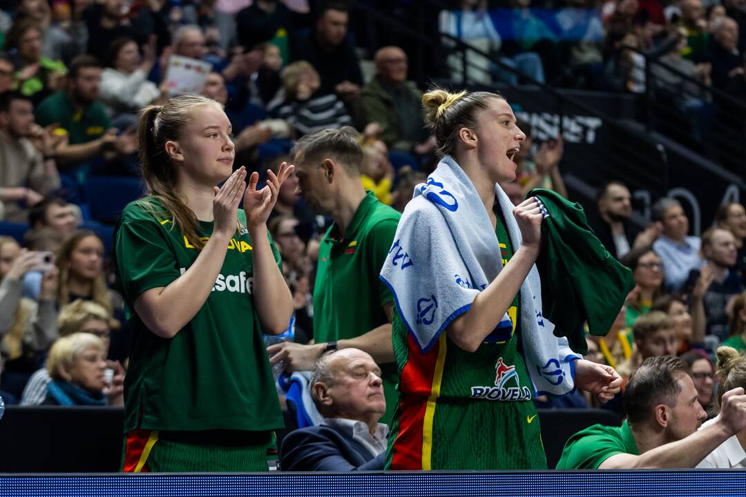 Europos moterų krepšinio čempionato atrankos rungtynės: Lietuva – Belgija