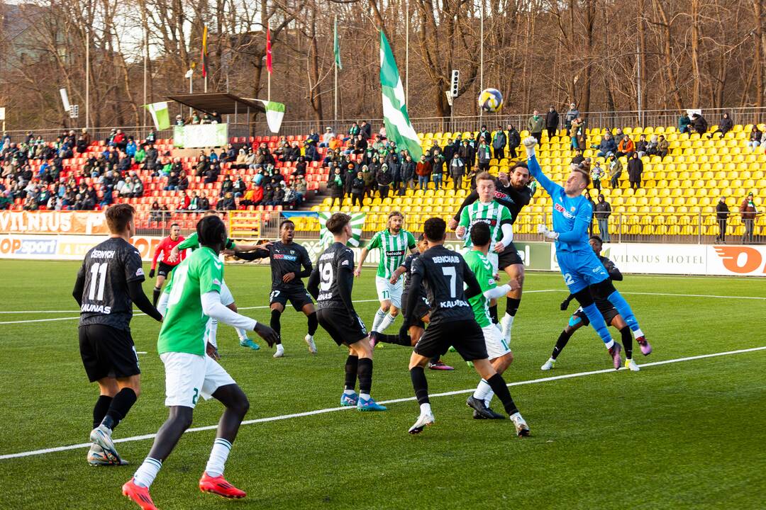 „TOPsport A lyga“: Vilniaus „Žalgiris“ - „Kauno Žalgiris“