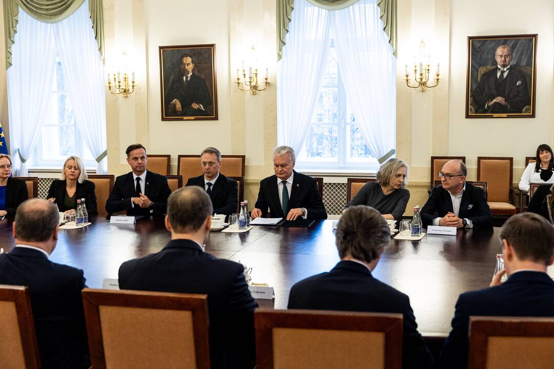Prezidentas aptarė užsienio politikos ir saugumo klausimus
