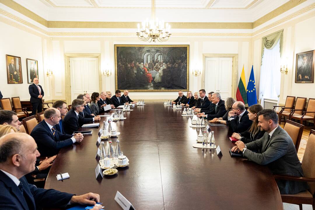 Prezidentas aptarė užsienio politikos ir saugumo klausimus