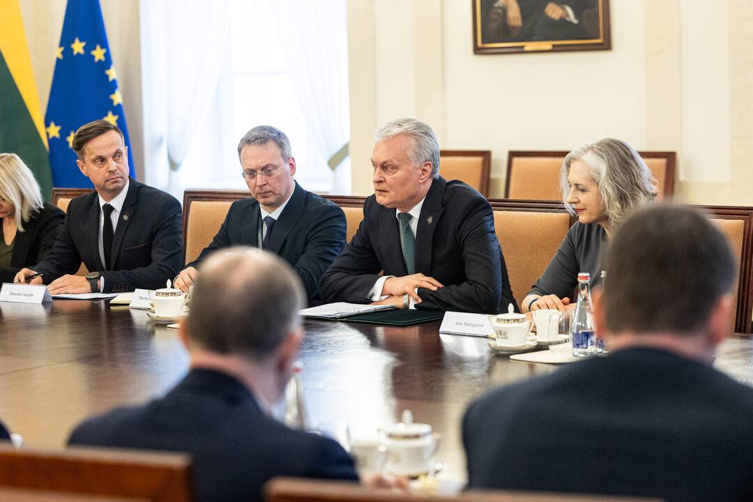 Prezidentas aptarė užsienio politikos ir saugumo klausimus