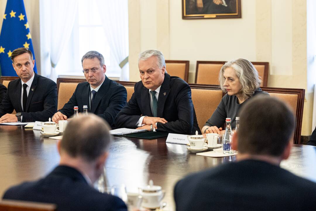 Prezidentas aptarė užsienio politikos ir saugumo klausimus