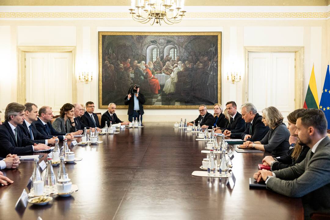 Prezidentas aptarė užsienio politikos ir saugumo klausimus