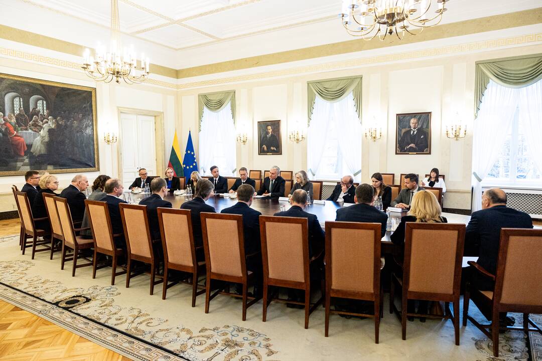 Prezidentas aptarė užsienio politikos ir saugumo klausimus