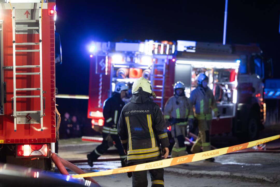 Vilniuje dega butas