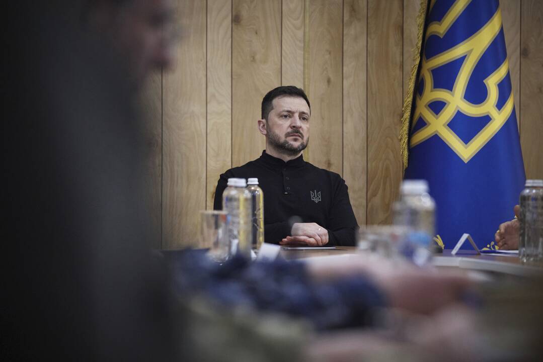Zelenskis: Ukrainos delegacija vyksta į derybas Londone