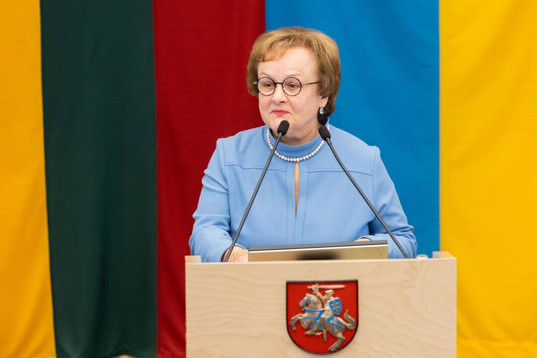 V. P. Andriukaičiui ir V. Matei įteiktos Aleksandro Stulginskio žvaigždės