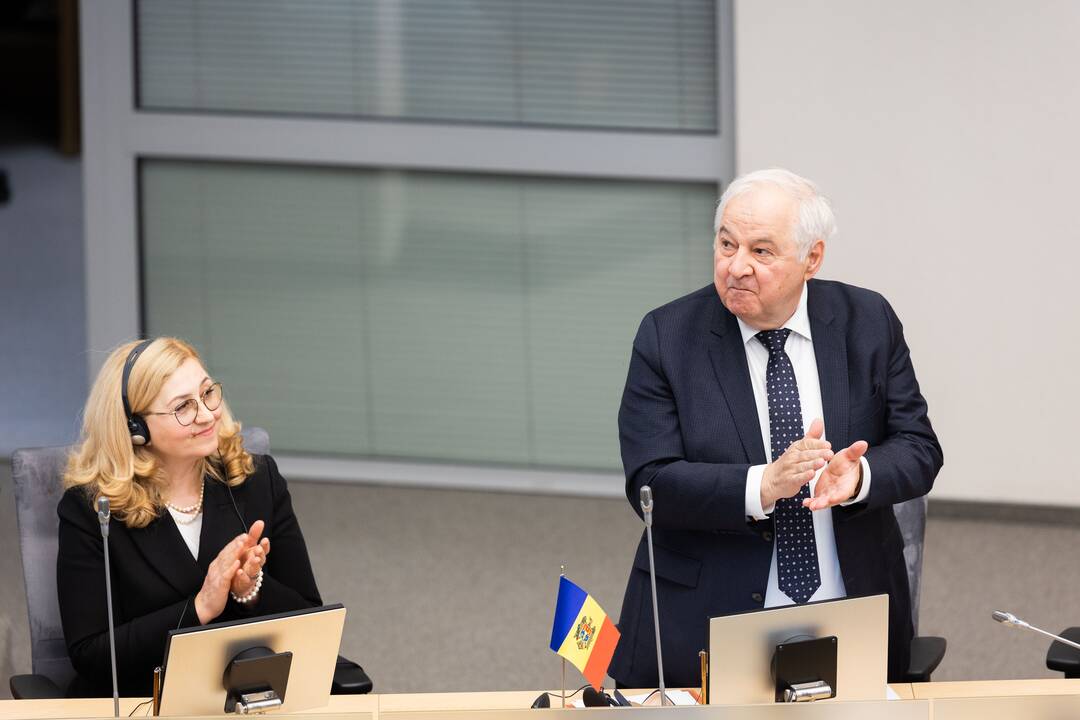 V. P. Andriukaičiui ir V. Matei įteiktos Aleksandro Stulginskio žvaigždės