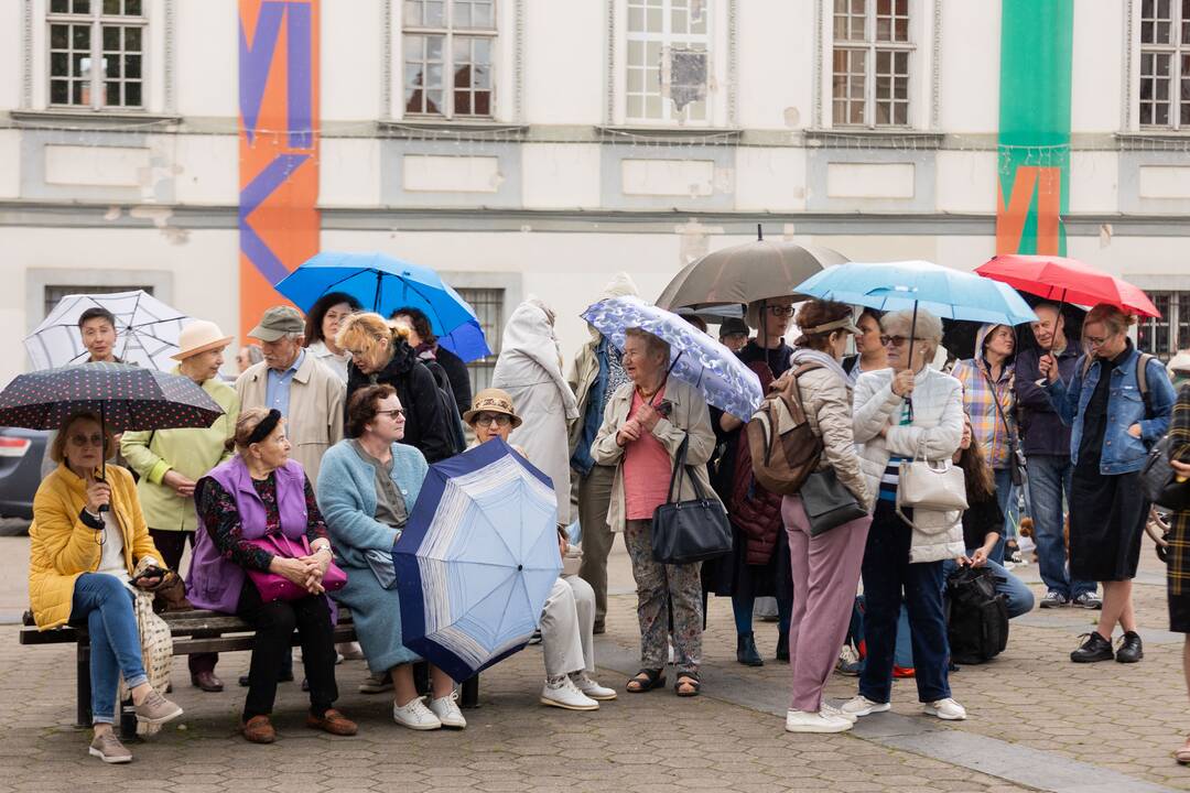 Akcija, kurioje poetai ir visi norintys skaito savo bei S. Nėries eiles