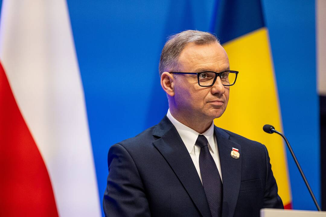 Vilniaus viršūnių susitikimo spaudos konferencija