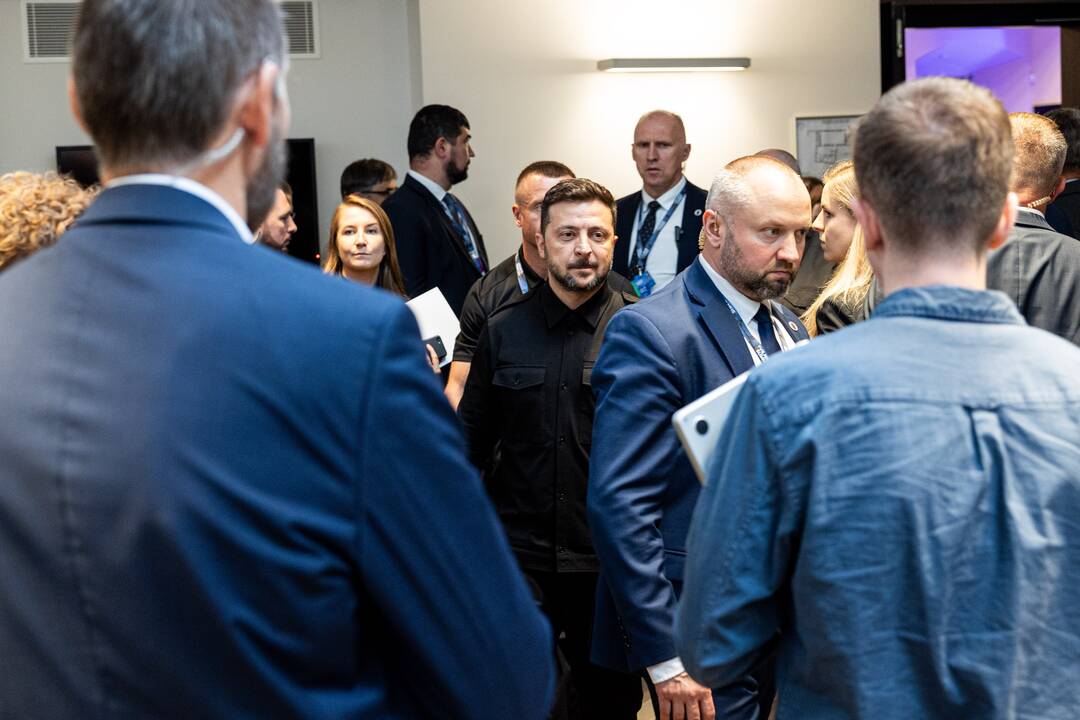 Vilniaus viršūnių susitikimo spaudos konferencija