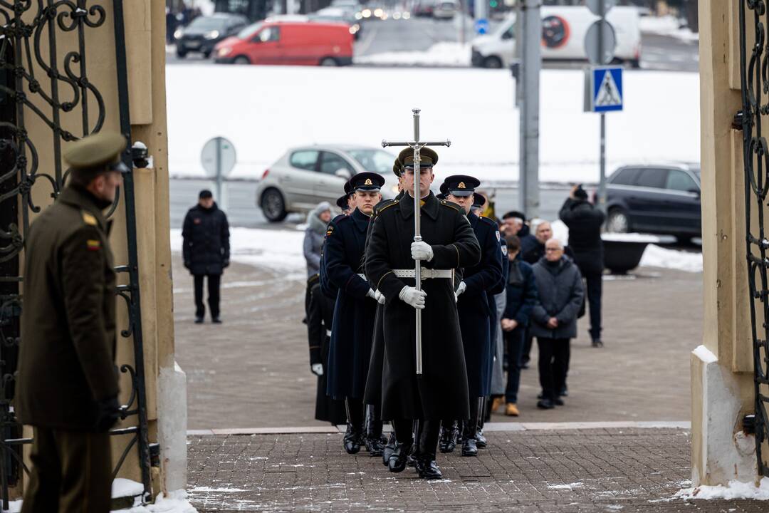 Signataro S. Pečeliūno laidotuvės