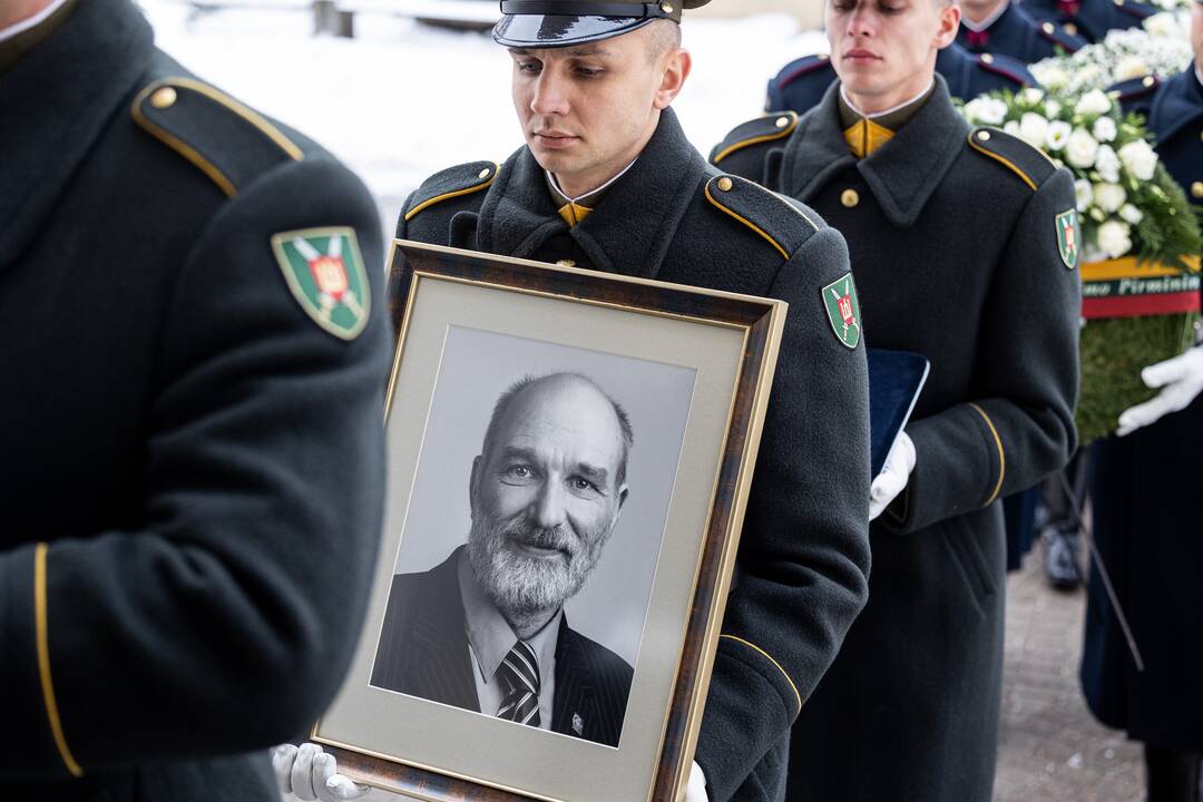 Signataro S. Pečeliūno laidotuvės