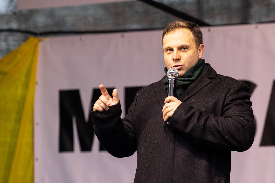 Vilniuje prasidėjo žemdirbių mitingas
