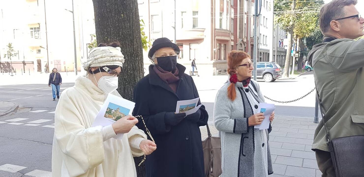 Prieš LGBT eitynes – vieša malda