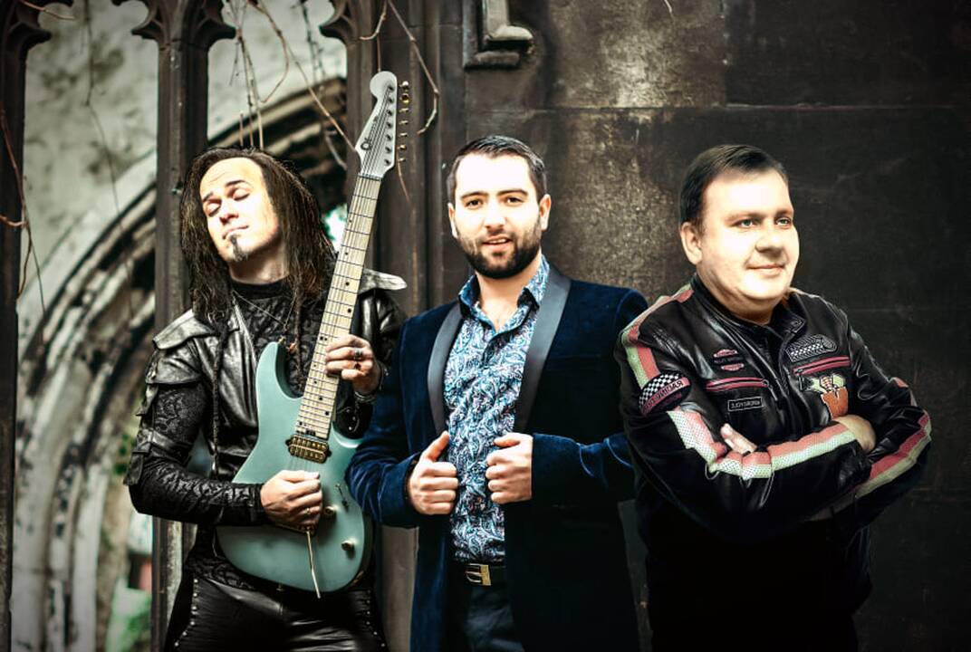 Mantas Vygantas (viduryje)