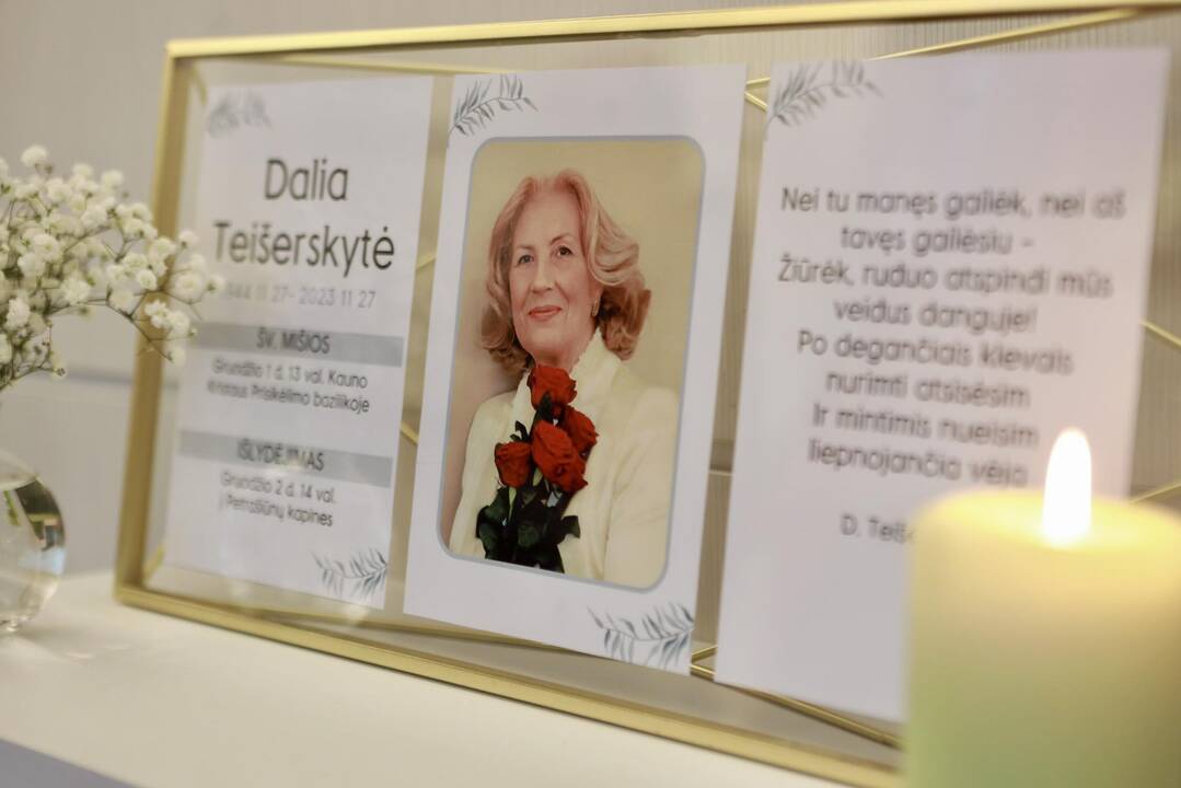 Atsisveikinimas su D. Teišerskyte