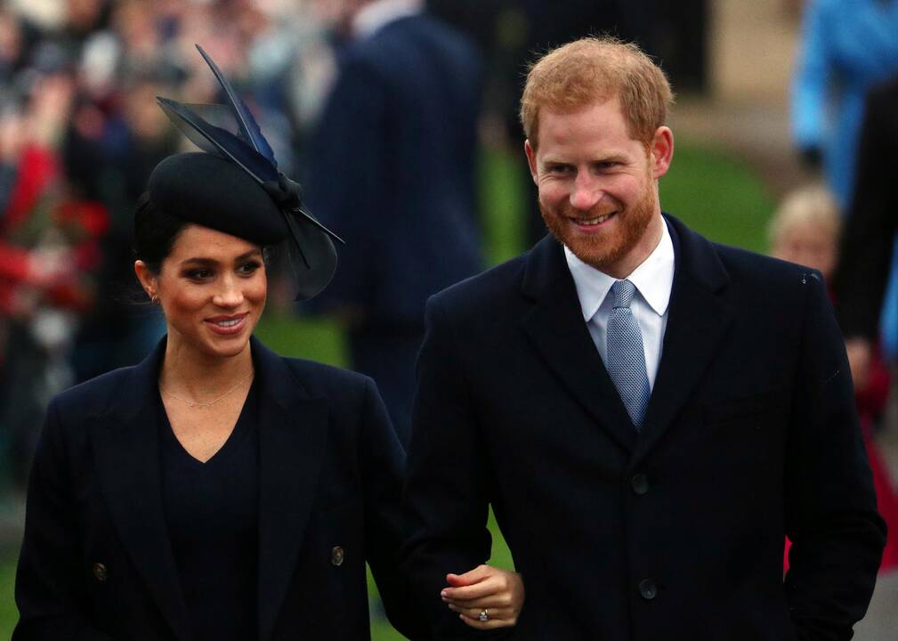 Britų karališkoji šeima švenčia Kalėdas