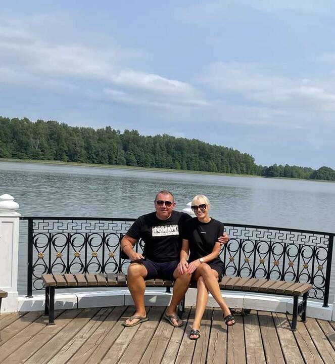 Atgaiva: Rūta ir Marius vasarą neturi laiko kelionėms, tačiau ištaikę stengiasi pasigrožėti Lietuva. 