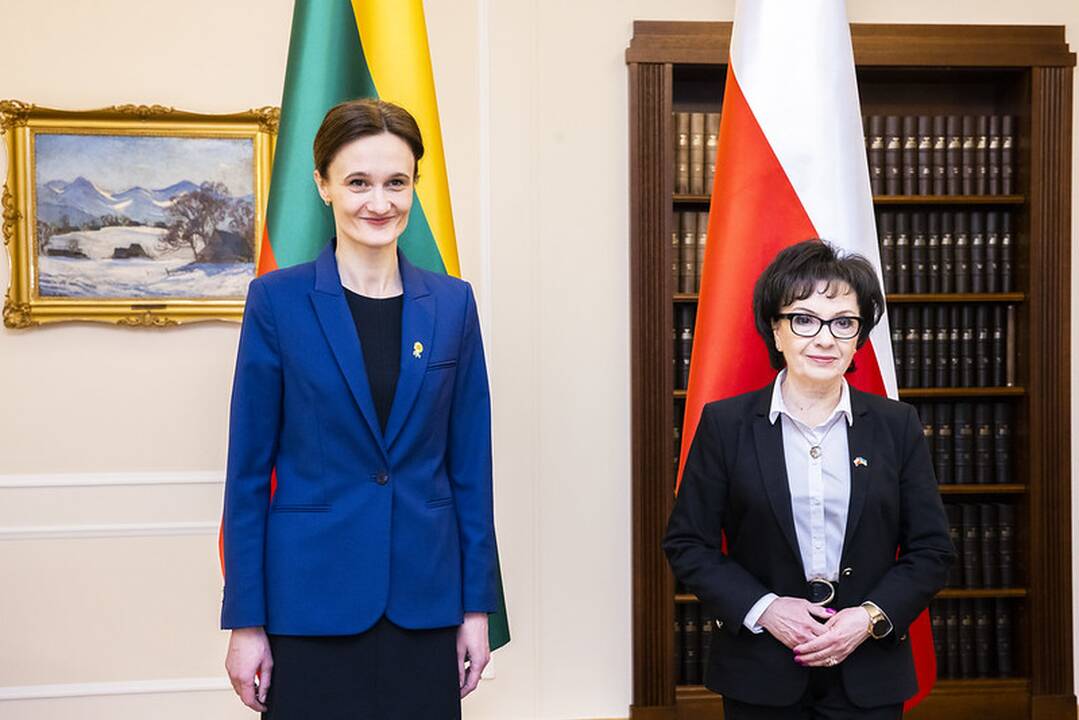 Viktorija Čmilytė-Nielsen (viduryje)