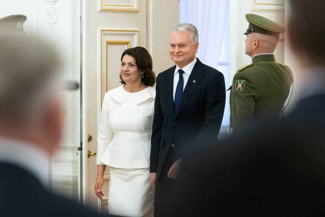 Valstybės apdovanojimų įteikimo ceremonija