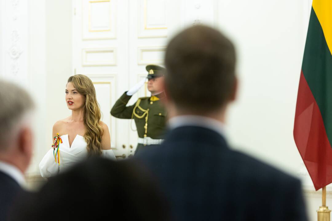 Valstybės apdovanojimų įteikimo ceremonija