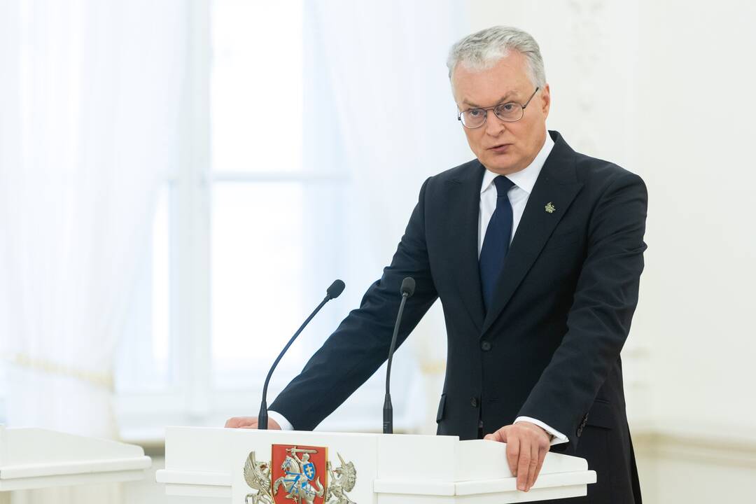 Valstybės apdovanojimų įteikimo ceremonija
