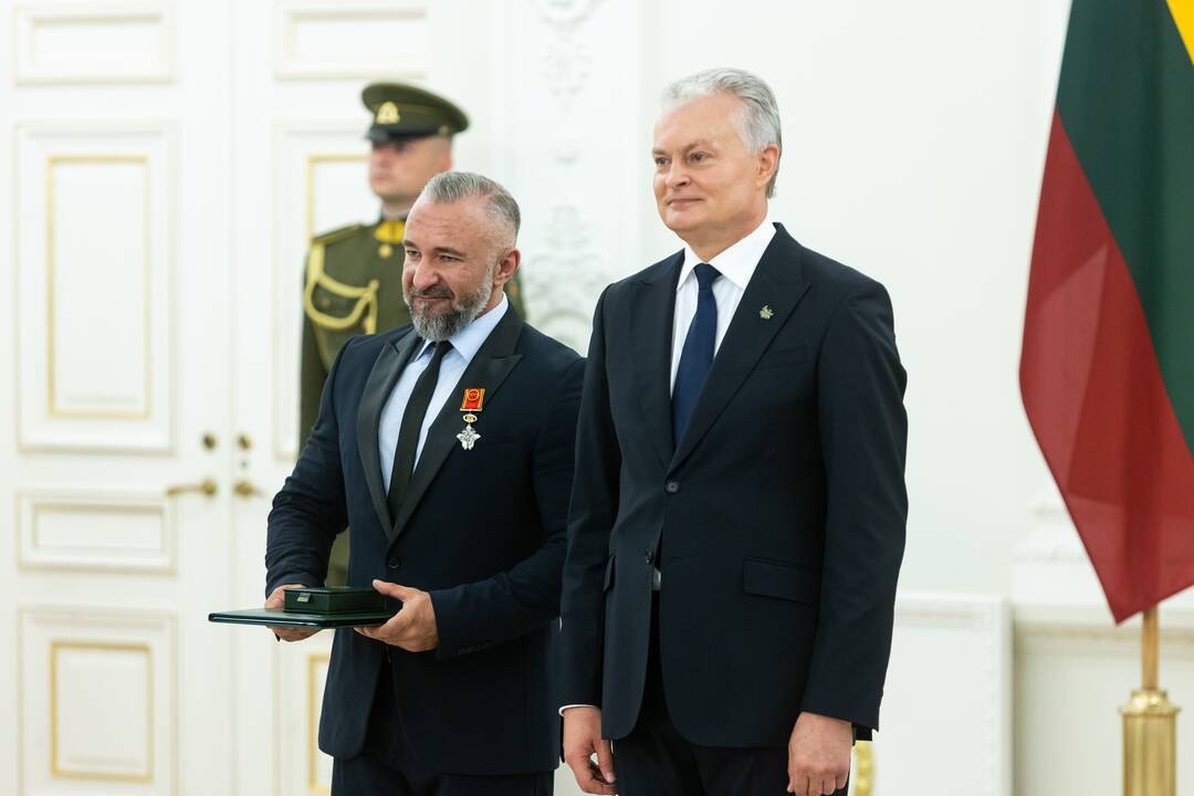 Valstybės apdovanojimų įteikimo ceremonija