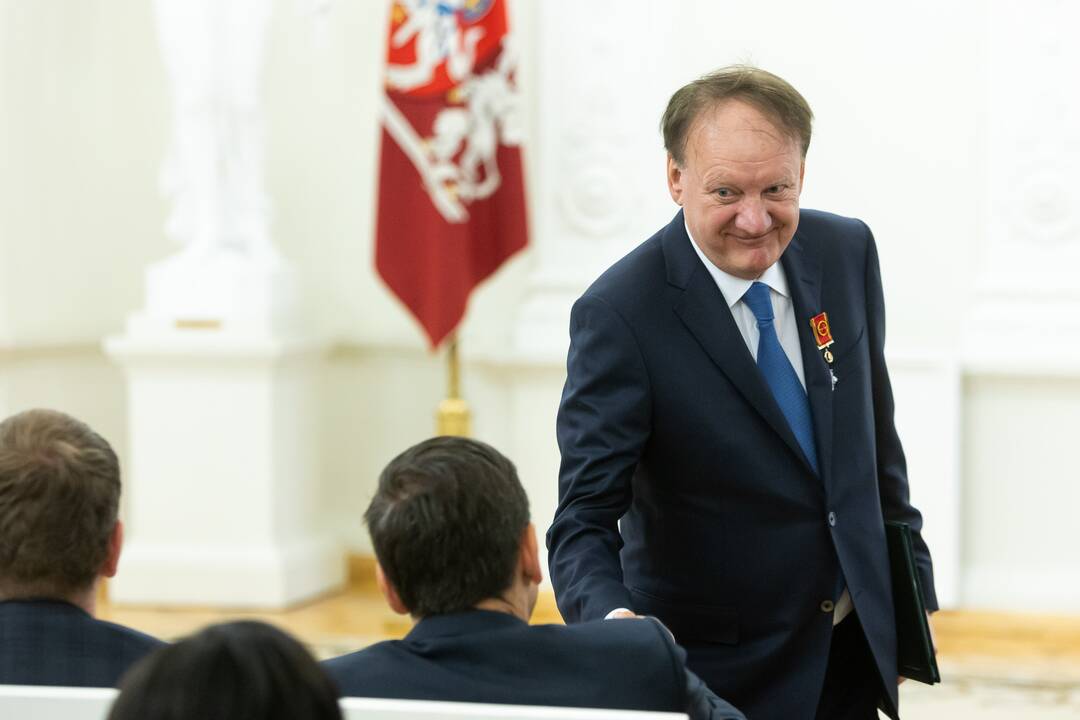 Valstybės apdovanojimų įteikimo ceremonija