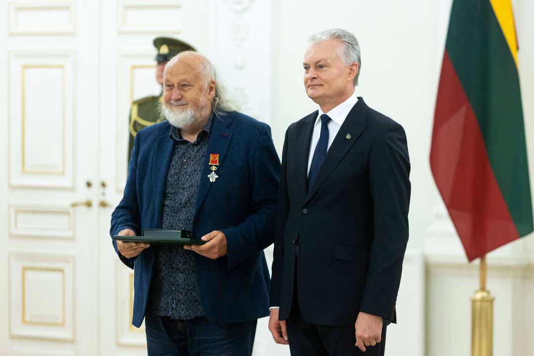 Valstybės apdovanojimų įteikimo ceremonija