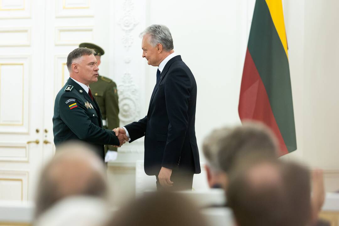 Valstybės apdovanojimų įteikimo ceremonija