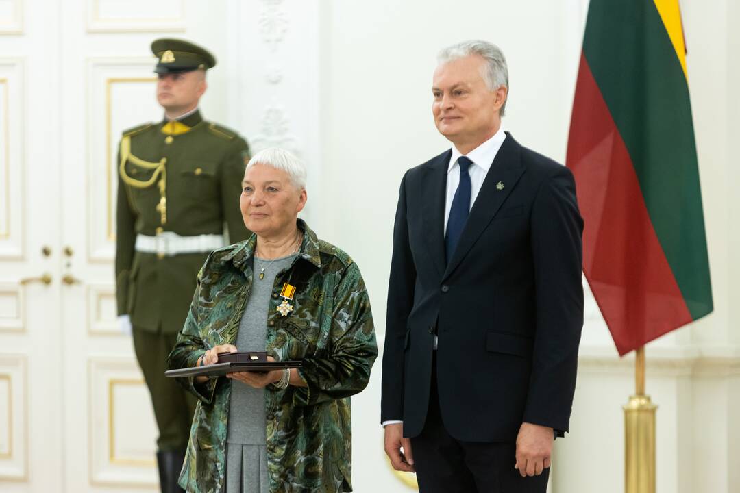Valstybės apdovanojimų įteikimo ceremonija