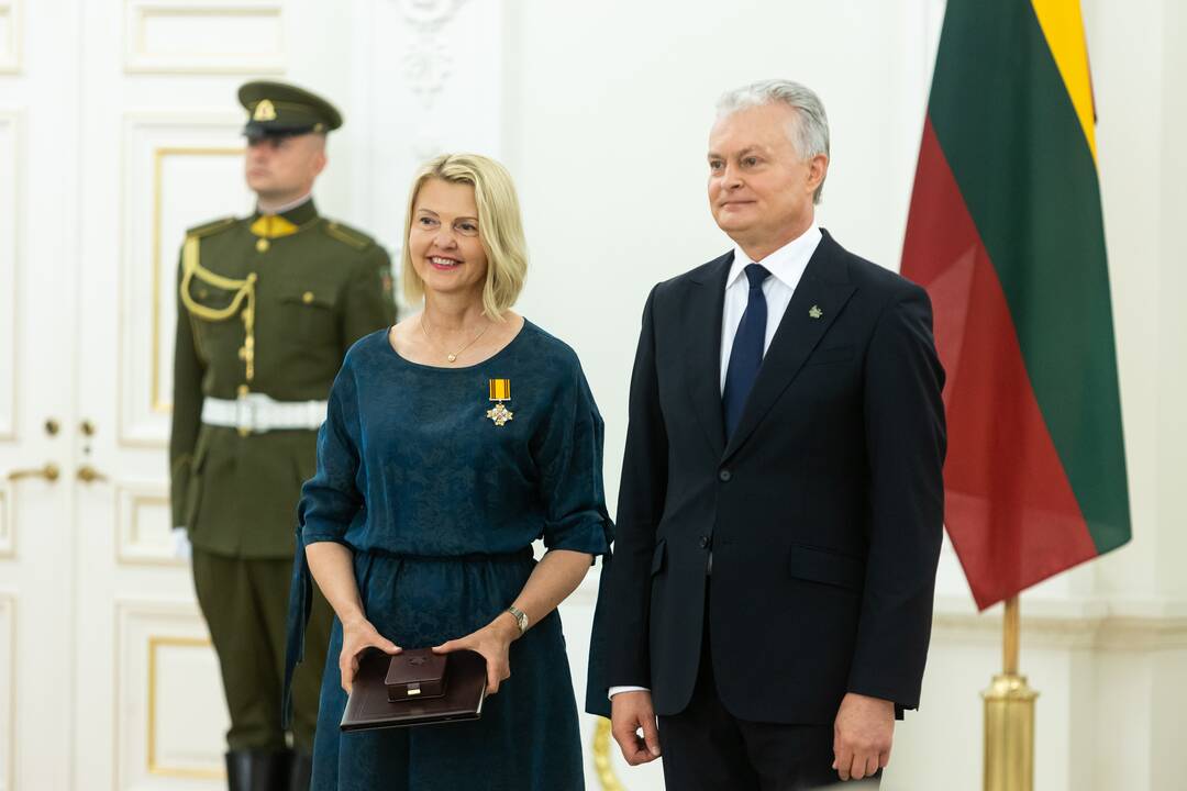 Valstybės apdovanojimų įteikimo ceremonija