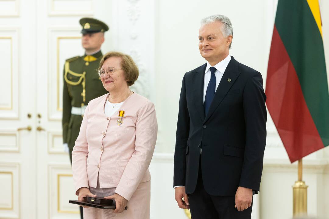Valstybės apdovanojimų įteikimo ceremonija