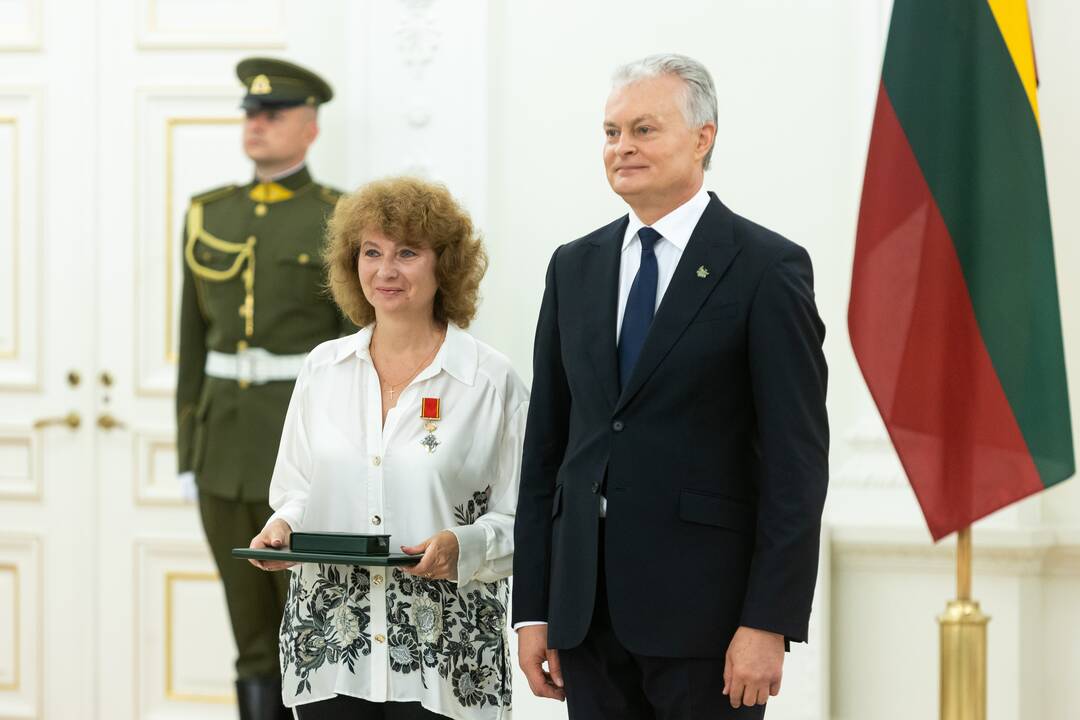 Valstybės apdovanojimų įteikimo ceremonija