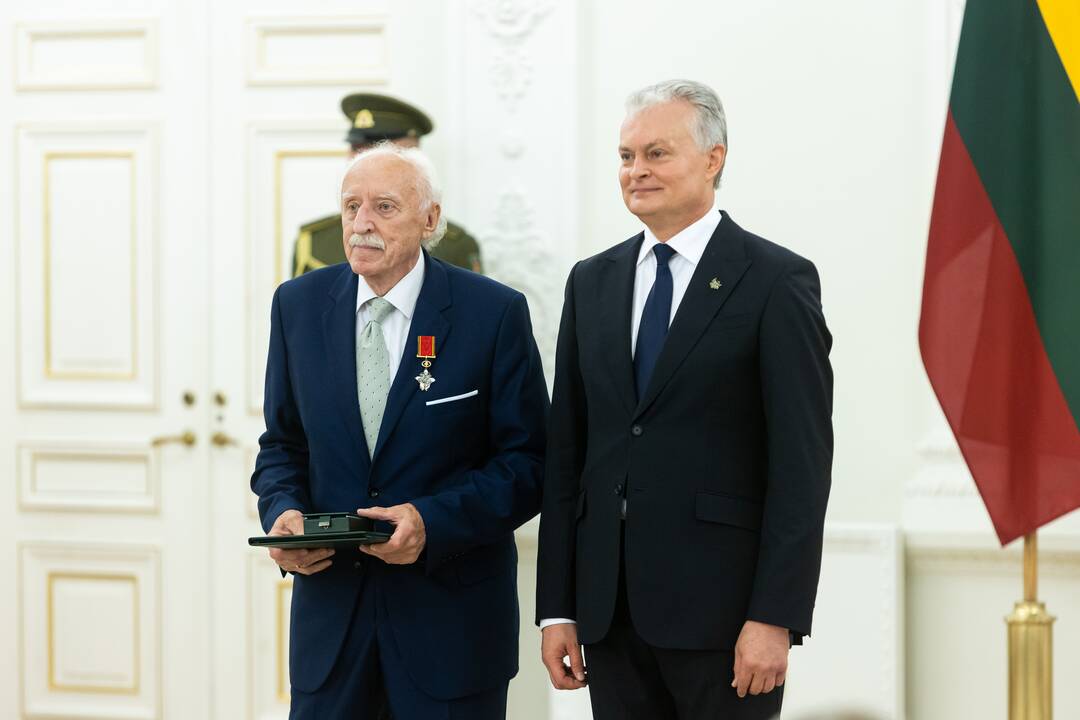 Valstybės apdovanojimų įteikimo ceremonija