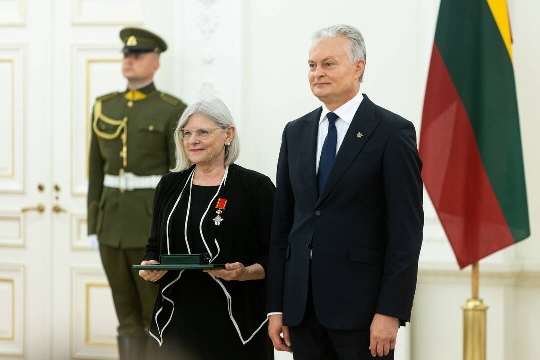 Valstybės apdovanojimų įteikimo ceremonija