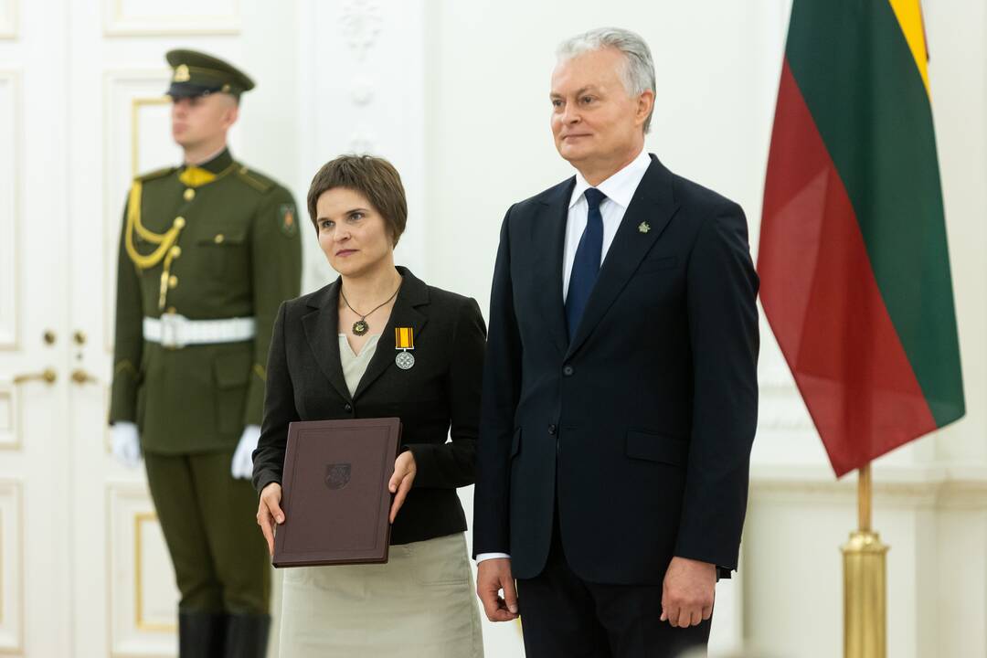 Valstybės apdovanojimų įteikimo ceremonija