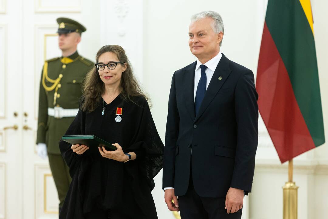 Valstybės apdovanojimų įteikimo ceremonija